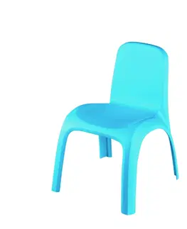 Dekorace do dětských pokojů Keter Dětská židle modrá, 43 x 39 x 53 cm
