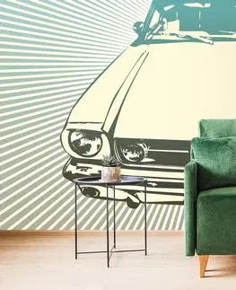 Samolepící tapety Samolepící tapeta pop art auto