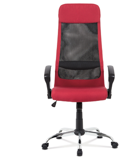 Kancelářské židle Kancelářská židle DISPAR, bordó/černá