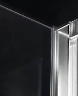 Sprchové kouty GELCO SIGMA SIMPLY CHROM Obdélníkový sprchový kout 900x750 čiré sklo, GS1296-GS3175 GS1296-GS3175