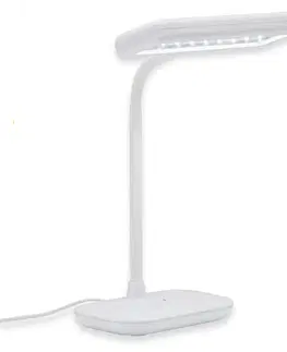 Stolní lampy do kanceláře BRILONER LED stolní lampa, 44 cm, 7,5 W, bílé BRILO 7488-016