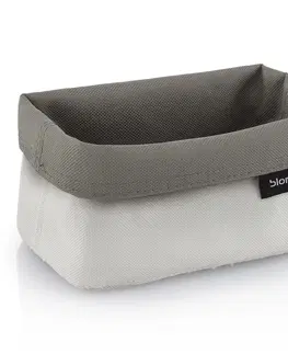 Úložné boxy Oboustranný košík na kosmetické potřeby ARA střední pískový/šedohnědý BLOMUS