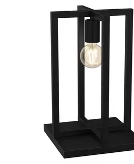 Lampy  Stolní lampa ARNOLD 1xE27/60W/230V černá 