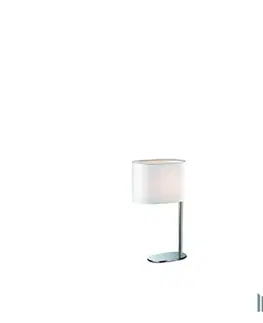 Lampy na noční stolek Ideal Lux SHERATON TL1 SMALL BIANCO LAMPA STOLNÍ 075013
