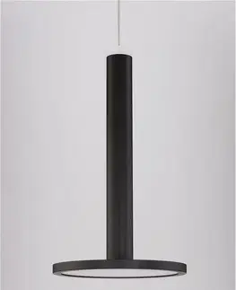 Designová závěsná svítidla NOVA LUCE závěsné svítidlo PALENCIA matný černý kov LED 11W 230V 3000K IP20 9695226