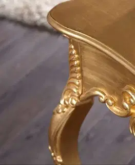 Toaletní stolky LuxD Luxusní toaletní stolek Veneto zlatý
