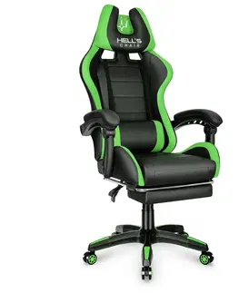 Herní křesla Herní židle HC-1039 Green