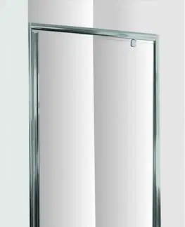 Sprchové kouty HOPA Sprchové dveře do niky SMART ALARO BARVA rámu Chrom/Leštěný hliník (ALU), Rozměr A 90 cm, Směr zavírání Univerzální Levé / Pravé, Výplň Grape bezpečnostní sklo 6 mm OLBALA90CGBV