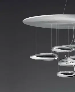 Designová stropní svítidla Artemide MERCURY stropní LED stmív. nerez 1366110A