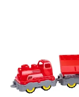 Hračky BIG - Power Worker Mini vláček s vagónem