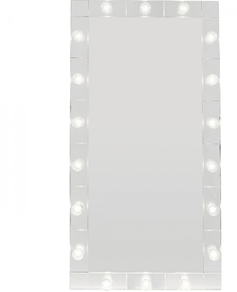 Nástěnná zrcadla KARE Design Zrcadlo s osvětlením Make Up 160x80