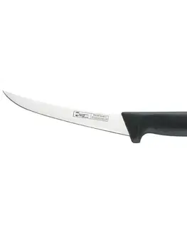 Kuchyňské nože Vykosťovací nůž IVO 15 cm - černý semi flex