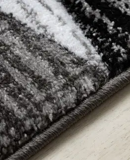 Koberce a koberečky Dywany Lusczow Kusový koberec ALTER Bax pruhy šedý, velikost 180x270