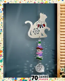Dekorace oken a dveří Závěsná dekorace Kočka