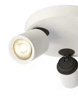 Moderní bodová svítidla Light Impressions Kapego stropní přisazené svítidlo Librae Roa III 220-240V AC/50-60Hz GU10 3x max. 50,00 W bílá mat 348078