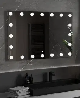 Koupelnová zrcadla MEXEN Dona zrcadlo s osvětlením 120 x 80 cm, LED 600 9818-120-080-611-00