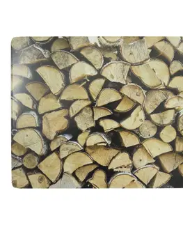 Prostírání 4ks pevné korkové prostírání dřevo Fireplace wood - 30*40*0,4cm Mars & More SCPMHB
