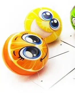 Hračky WIKY - Pěnová míč s motivem ovoce 7,5cm