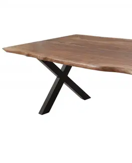 Jídelní stoly LuxD Designový jídelní stůl Argentinas X 220 cm sheesham