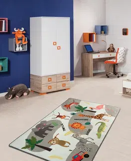 Koberce a koberečky Conceptum Hypnose Dětský koberec Safari 140x190 cm vícebarevný