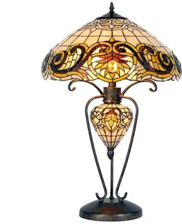 Svítidla Stolní lampa Tiffany - Ø 46*76 cm Clayre & Eef 5LL-5475