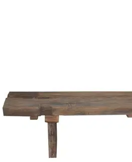 Židle Dřevěná lavice Rough - 180*35*45 cm J-Line by Jolipa 88997