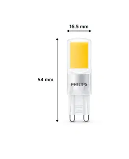 LED žárovky Philips Philips LED žárovka G9 3,2W 400lm 2 700K čirá 6ks