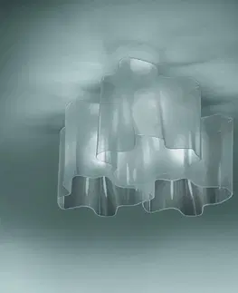 Stropní svítidla Artemide Artemide Logico stropní světlo 120° 66x66cm šedé