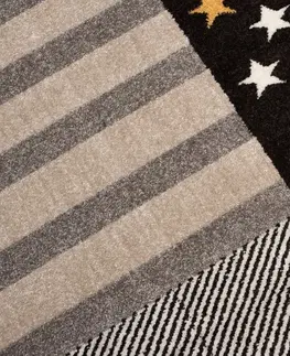Dětské koberce Rozkošný koberec s hvězdami