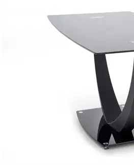 Jídelní stoly HALMAR Jídelní stůl Antan černý