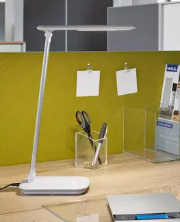Stolní lampy kancelářské Maul LED stolní lampa MAULjazzy, bílá