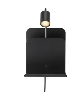 Moderní bodová svítidla NORDLUX Roomi nástěnné svítidlo černá 2112551003