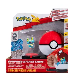 Hračky ORBICO - Pokémon Surprise Attack Game Single-Packs