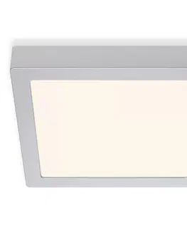LED stropní svítidla BRILONER LED stropní svítidlo, 22,5 cm, 16,5 W, matný chrom BRI 7118-014