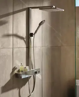Sprchy a sprchové panely HANSGROHE Raindance E Sprchový set Showerpipe 300 s termostatem 600, chrom 27363000