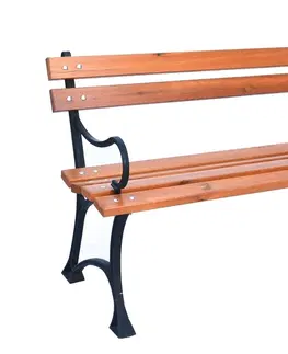 Lavice dřevěné ArtRoja Parková lavice FSC s opěrkami