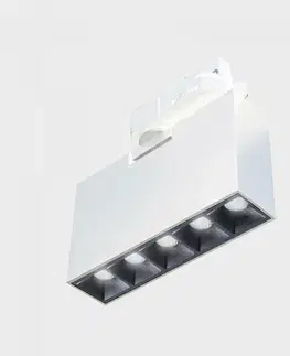 Svítidla pro 3fázové kolejnice KOHL LIGHTING KOHL-Lighting NSES Tracklight 137x34.5 mm bílá-černá 10 W CRI 90 2700K Dali