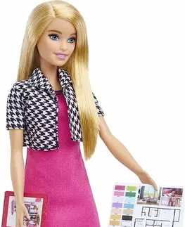 Hračky panenky MATTEL - Barbie První povolání - Interiérová designérka
