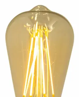 LED žárovky HEITRONIC LED Vintage Filament ST64 4W E27 2200K 15002