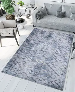 Moderní koberce Zajímavý trendy koberec s nepravidelným vzorem