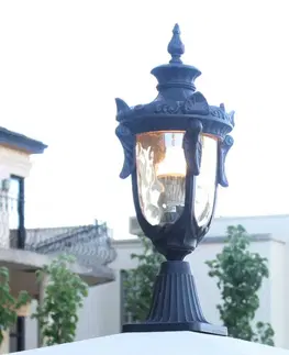 Sloupková světla Elstead Soklové světlo Philadelphia v historickém designu