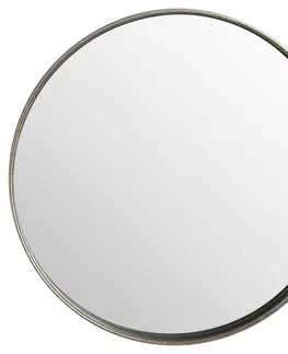 Luxusní a designová zrcadla Estila Minimalistické kulaté zrcadlo 70cm