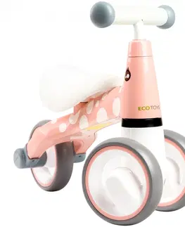 Odrážedla Dětské odrážedlo Flaming EcoToys růžové