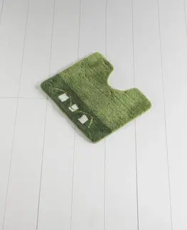 Koupelnové předložky L'essentiel Koupelnový kobereček Green Grass 50 x 60 cm zelený 
