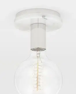 Designová nástěnná svítidla HUDSON VALLEY nástěnné svítidlo CHLOE ocel/mramor staromosaz E27 1x40W H110101A-AGB-CE