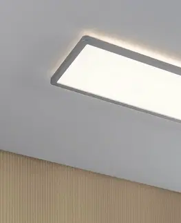 LED nástěnná svítidla PAULMANN LED Panel 3-krokové-stmívatelné Atria Shine hranaté 580x200mm 2700lm 3000K matný chrom