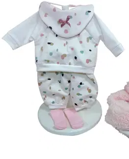 Hračky panenky LLORENS - M38-946 obleček pro panenku miminko velikosti 38 cm