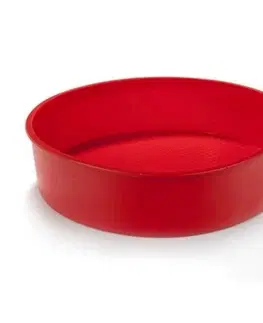 Pečicí formy BANQUET Culinaria Silikonový dort červený 24 cm