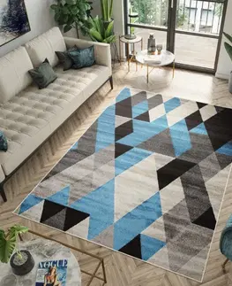 Moderní koberce Moderní koberec s barevným vzorem Šířka: 80 cm | Délka: 150 cm