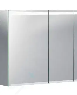 Koupelnová zrcadla GEBERIT Option Zrcadlová skříňka s osvětlením, 1200x700x150 mm 500.207.00.1